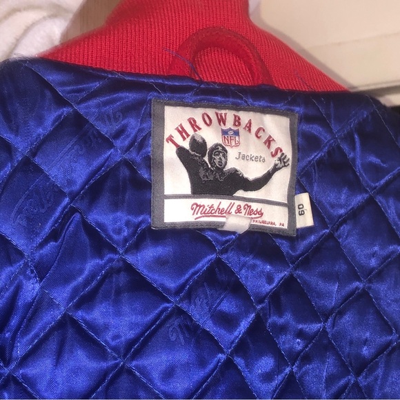 OJ SIMPSON BUFFALO BILLS WOOL HEAVY JACKET VINTAGE LOOK SIZE 60 MEAN 4XL - Picture 8 of 15